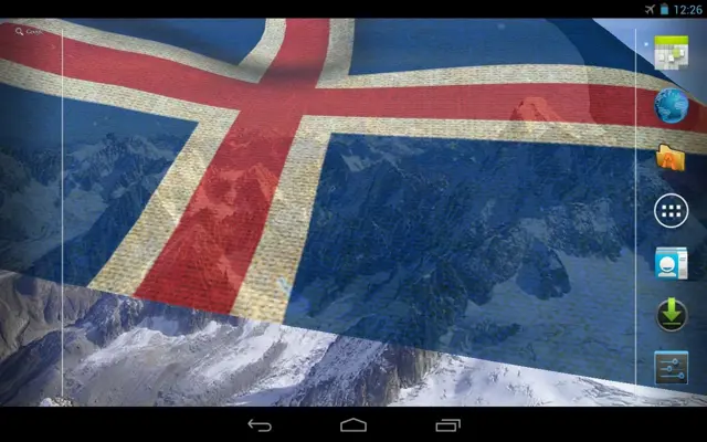 Iceland Flag android App screenshot 1