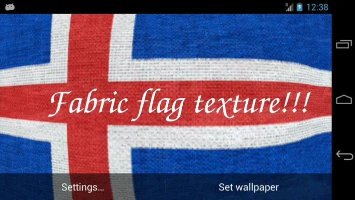 Iceland Flag android App screenshot 2